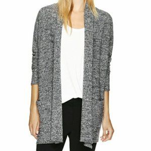 Aritzia Babaton Beekman Cardigan Wool Cashmere Open Front Knit Sweater